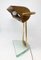 Mid-Century Modern Glass & Brass Table Lamp attributed to Pietro Chiesa, 1950s, Image 10