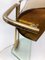 Mid-Century Modern Glass & Brass Table Lamp attributed to Pietro Chiesa, 1950s 5