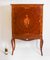 Vintage Italian Marquetry Inlaid Burr Walnut Cocktail Cabinet, 1950s, Image 19