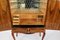 Vintage Italian Marquetry Inlaid Burr Walnut Cocktail Cabinet, 1950s, Image 13