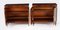 Vintage Flame Mahogany Side Cabinets attributed to William Tillman, 1980s, Set of 2, Image 8