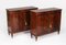 Vintage Flame Mahogany Side Cabinets attributed to William Tillman, 1980s, Set of 2 19
