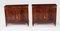 Vintage Flame Mahogany Side Cabinets attributed to William Tillman, 1980s, Set of 2 3