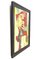 Composición colorida, obras de arte en madera y textiles, enmarcado, Imagen 2