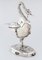 Swan-Shaped Centerpiece in Silver with Engraved Decorations, 1880s, Image 2