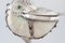 Swan-Shaped Centerpiece in Silver with Engraved Decorations, 1880s 4