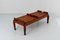 Mid-Century Teak Coffee Table with Removable Trays from Cantù, Italy, 1960s 5