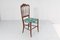 Mid-Century Wood Chairs attributed to Guiseppe Gaetano Descalzi for Fratelli Levaggi, Italy, 1950s, Set of 6 13
