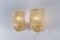 Mid-Century Sconces in Rugiada Murano Glass by Ercole Barovier and Cesare Toso, Italy, 1960s, Set of 2, Image 11