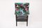 Vintage Sessel aus Holz & Stoff, 1950er 5