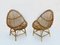 Vintage Bamboo Lounge Chairs, 1960, Set of 2 2