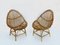 Vintage Sessel aus Bambus, 1960, 2er Set 2