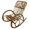 Bamboo Rocking Chair, 1960s 1