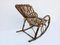 Rocking Chair en Bambou, 1960s 3