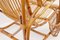 Bamboo and Wicker Lounge Chair, 1950s 3