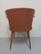 Brauner Vintage Sessel, 1950er 16