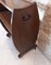 Vintage Wine Cabinet with Wheels 9