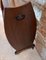 Vintage Wine Cabinet with Wheels 5