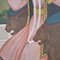 Mogulkönigin Mumtaz Mahal, Öl auf Holz, 19. Jh., gerahmt 19