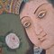 Reine Moghole Mumtaz Mahal, Huile sur Panneau, 19ème Siècle, Encadrée 13