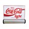 Coca Cola Light Luminous Advertising Sign, 1980s 1