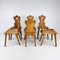 Mid-Century Oak Tirol Chairs, 1960s, Set of 6, Image 6
