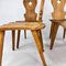 Mid-Century Oak Tirol Chairs, 1960s, Set of 6, Image 4