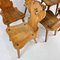 Mid-Century Tirol Stühle aus Eiche, 1960er, 6 . Set 2