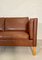 Mid-Century Danish Cognac Leather Sofa from Mogens Hansen 17