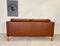 Mid-Century Danish Cognac Leather Sofa from Mogens Hansen 19