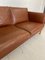 Divano Mid-Century in pelle color cognac di Mogens Hansen, Danimarca, Immagine 4