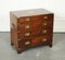 Military Campaign Chest of Drawers with Brass Handles from Harrods Kennedy 1