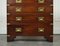 Military Campaign Chest of Drawers with Brass Handles from Harrods Kennedy 6