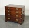 Military Campaign Chest of Drawers with Brass Handles from Harrods Kennedy 2