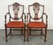 Victorian Hallway Side Chairs in the style of Hepplewhite, Set of 2 2