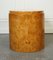 Art Deco Style Oval Burr Walnut Coffee Table 9