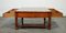 Large Burr Walnut Coffee Table with Double Sided Drawers from Brights of Nettlebed 12