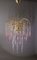 Pink Murano Waterfall Chandelier 1