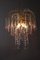 Pink Murano Waterfall Chandelier 12