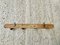 Mid-Century Faux Bamboo Wall Mounted Coat Rack, 1940s, Image 13