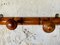 Mid-Century Faux Bamboo Wall Mounted Coat Rack, 1940s, Image 7