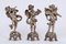 Musician Cherubs in Cast Lead, 20th Century, Set of 3, Image 1