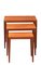 Model 163 Nesting Tables in Teak by Severin Hansen for Haslev Møbelsnedkeri, 1960s, Set of 3, Image 1