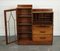 Small Art Deco Style Bookcase Cabinet 11