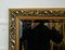 Espejo vintage acolchado de madera dorada, Imagen 7