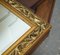 Espejo vintage acolchado de madera dorada, Imagen 14