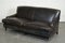 Howard Heritage Grey Leather Sofa J1 13