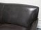 Howard Heritage Grey Leather Sofa J1 8