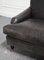 Howard Heritage Grey Leather Sofa J1, Image 11