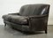 Howard Heritage Grey Leather Sofa J1 3